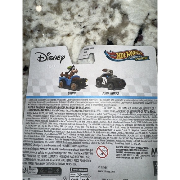 2025 Hot Wheels Racer Verse Disney Mickey and Friends "GOOFY" NEW IN HAND - Picture 4 of 5
